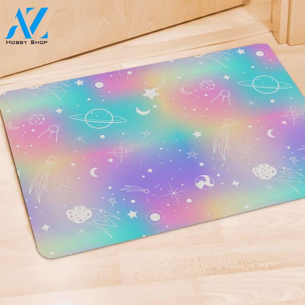 Print Holographic Door Mat
