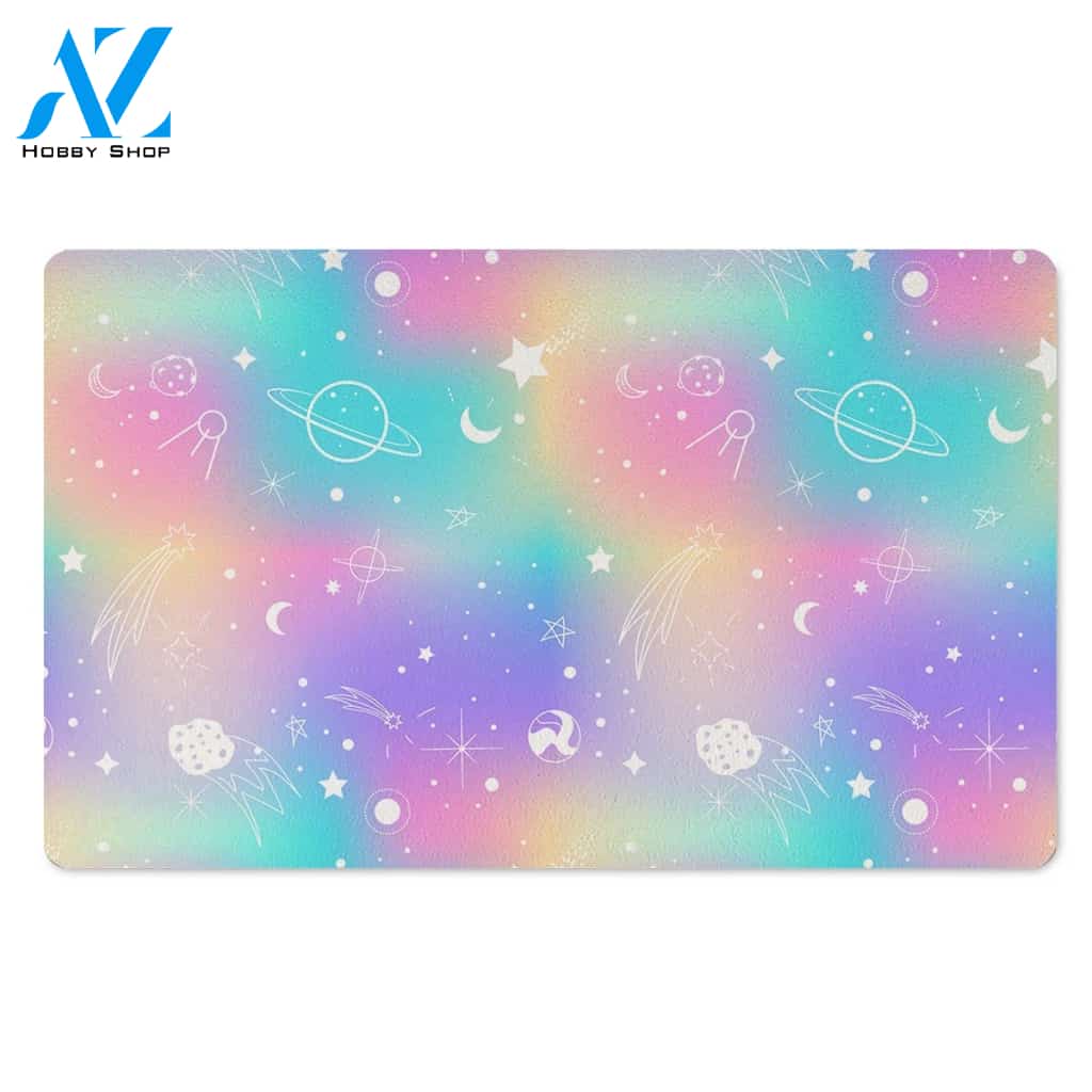 Print Holographic Door Mat