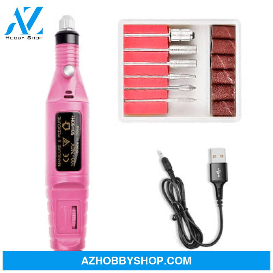 Professional Manicure Machine Nail Pink / Usb