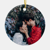 Proposal Couples Photo Ornament & Personal Message