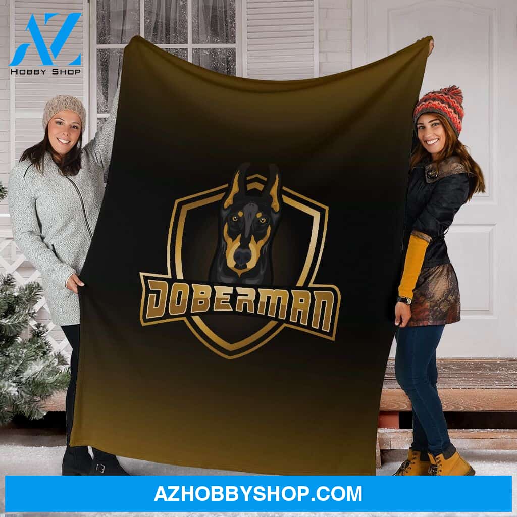 Proud Dobe Owner Fleece Blanket