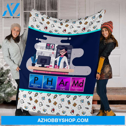 Proud Pharmacist Fleece Blanket