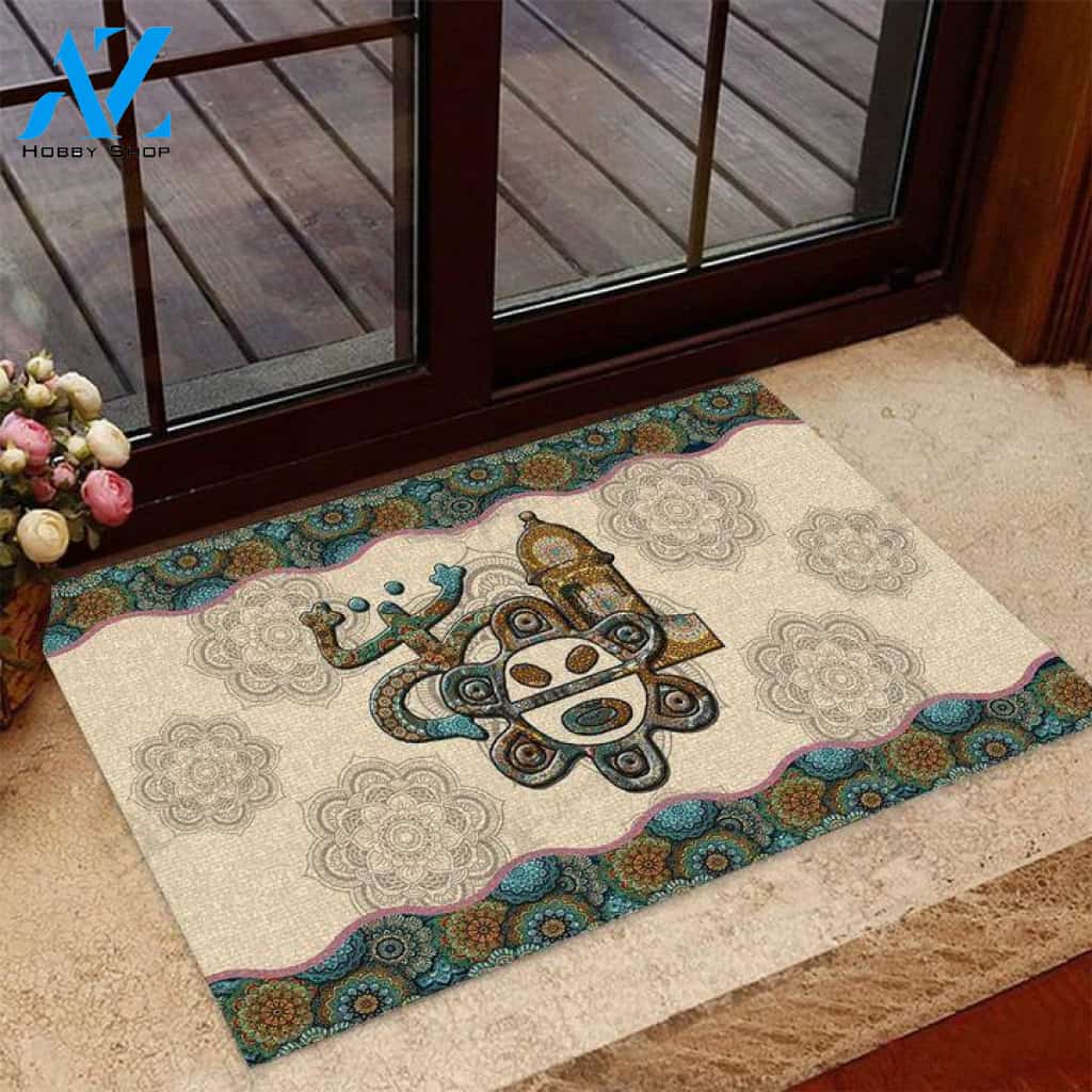 Puerto Rico Mandala Doormat | Welcome Mat | House Warming Gift