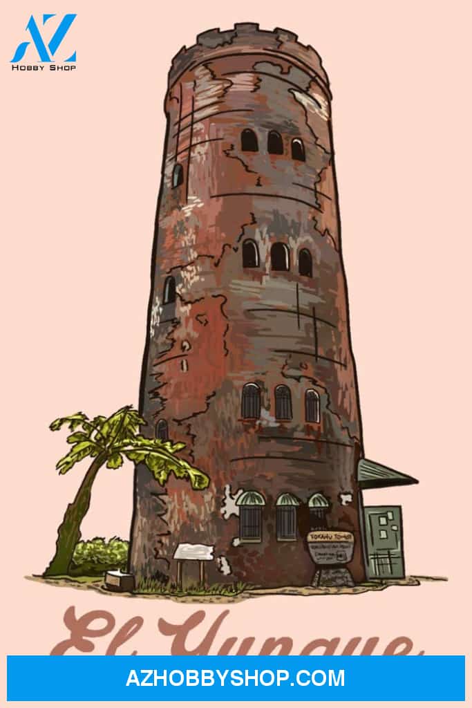 Puerto Rico Yokahu Observation Tower El Yunque National Forest
