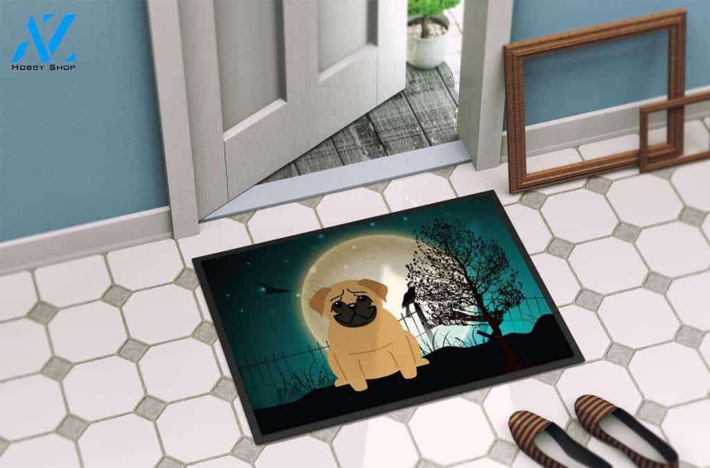 Pug Dog Doormat Welcome Mat Housewarming Gift Home Decor Funny Doormat Gift For Friend Gift For Dog Lovers Halloween Day Gift