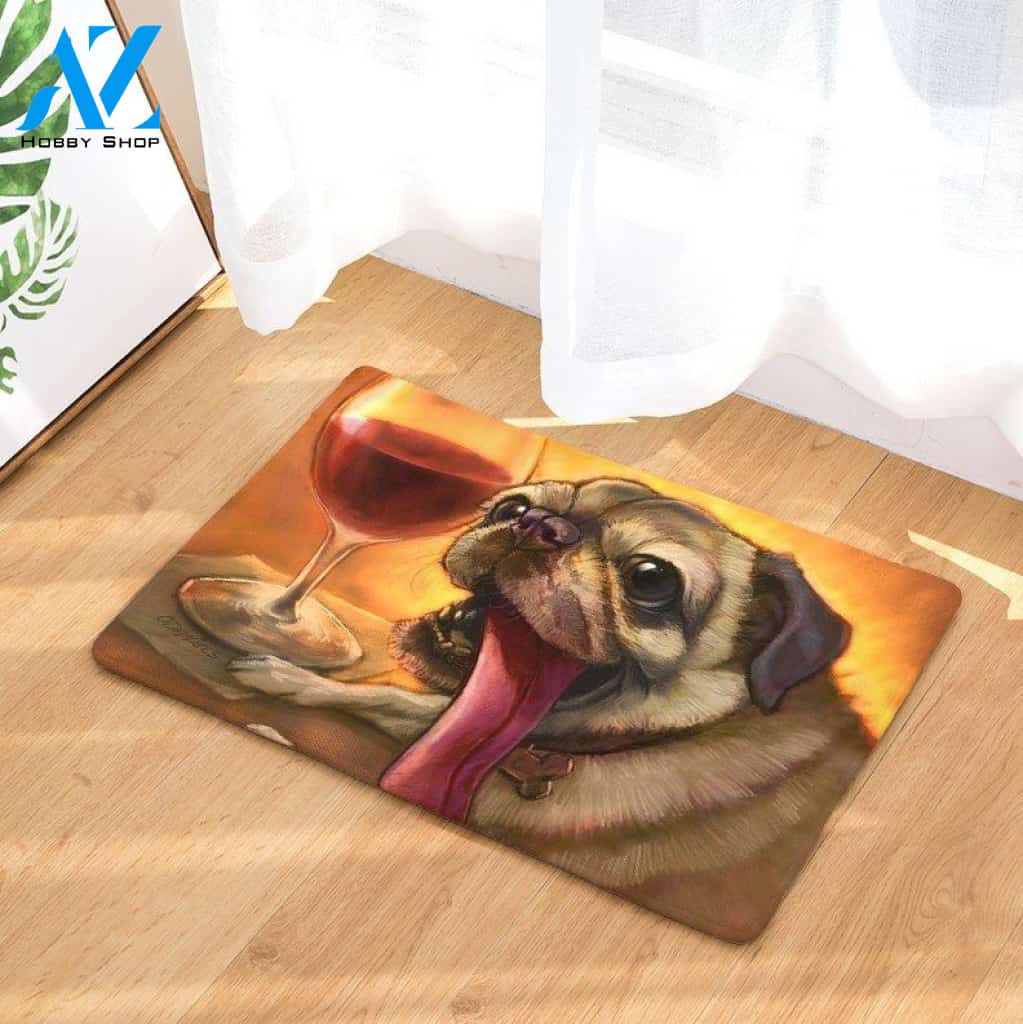 Pug CL070839MDD Doormat