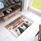Pug Kisses doormat | Welcome Mat | House Warming Gift