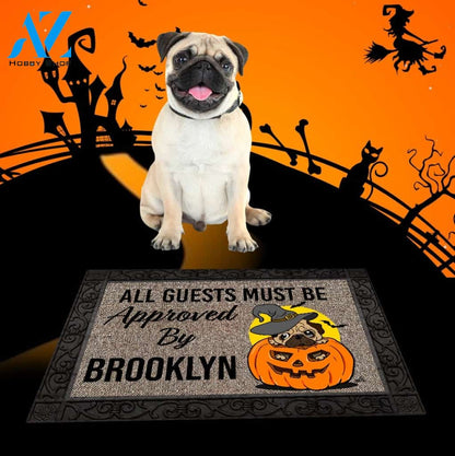 Pug M1 Custom Doormat All Over Printed (6228)