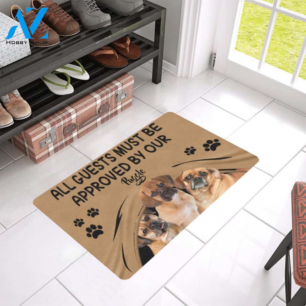 Puggle Approved Doormat Home Decor – Doormat