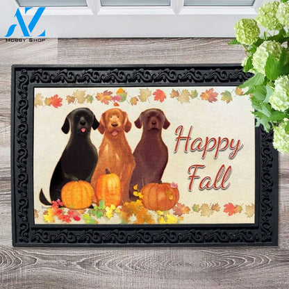 Pumpkin Pups Doormat - 18" x 30"