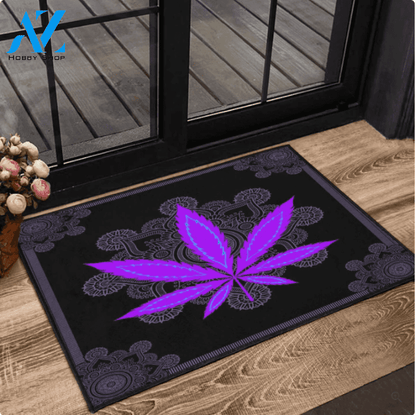Purple Premium Doormat Mandala Indoor And Outdoor Doormat Warm House Gift Welcome Mat Home Decor Gift For Mandala Lover Family Friend Halloween