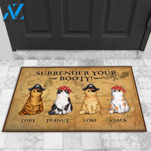 Purrate Personalized Doormat | Welcome Mat | House Warming Gift