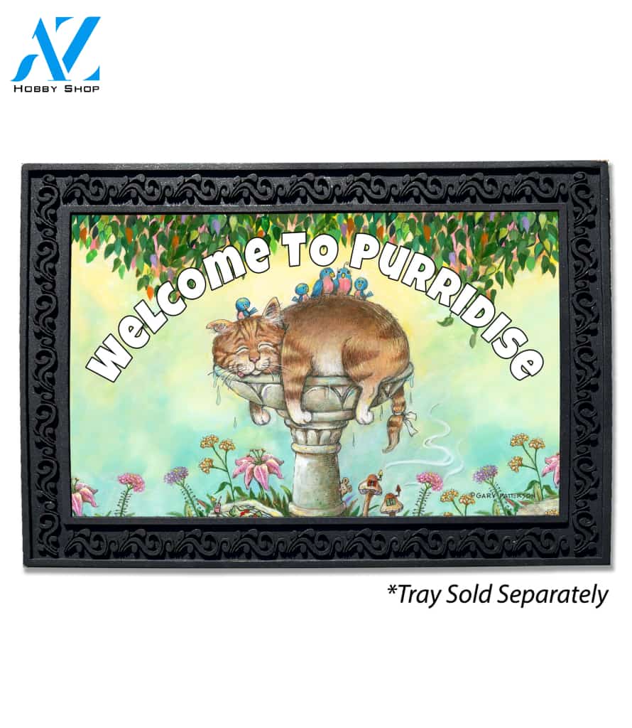 Purridise Doormat - 18" x 30"