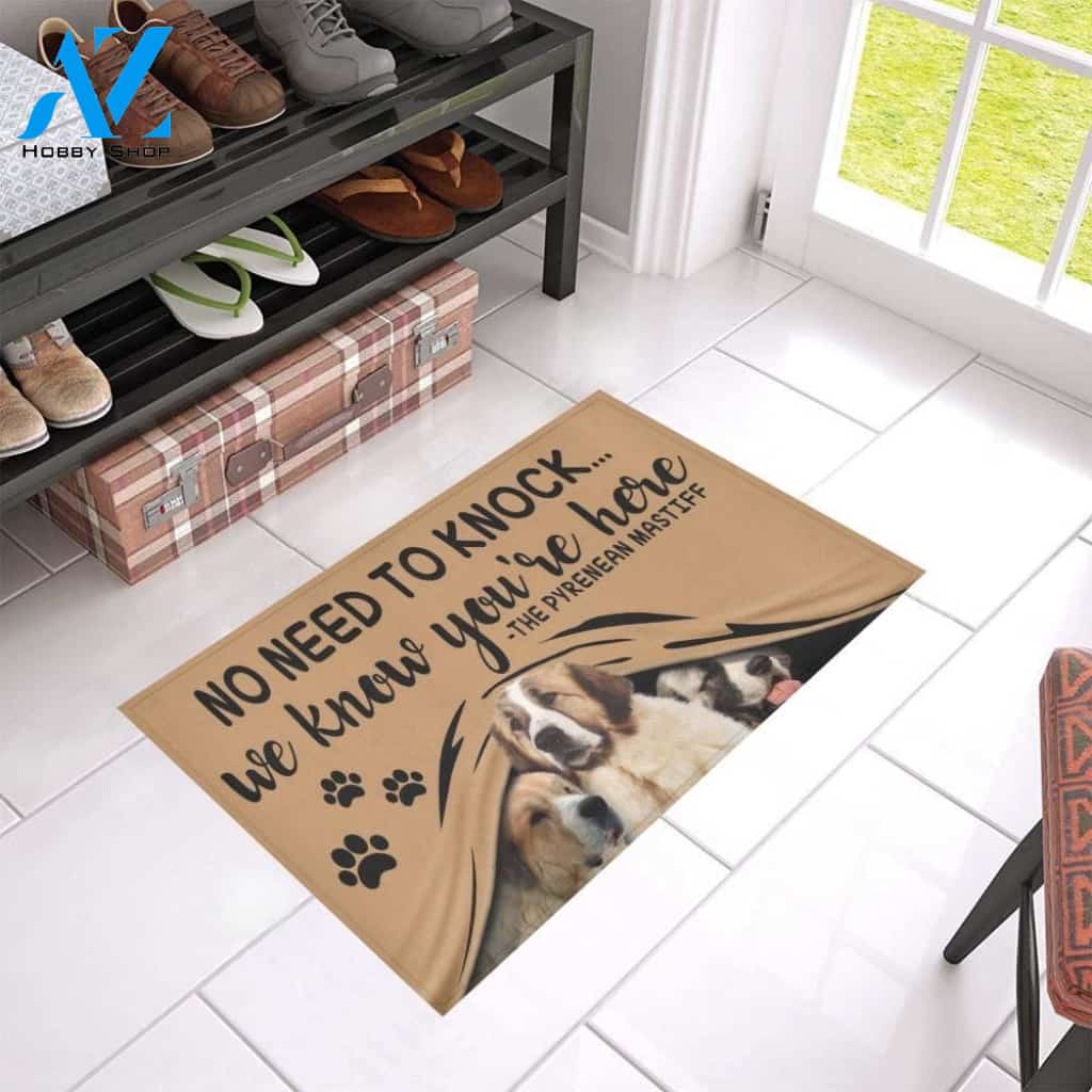 Pyrenean Mastiff CL09100164MDD Doormat