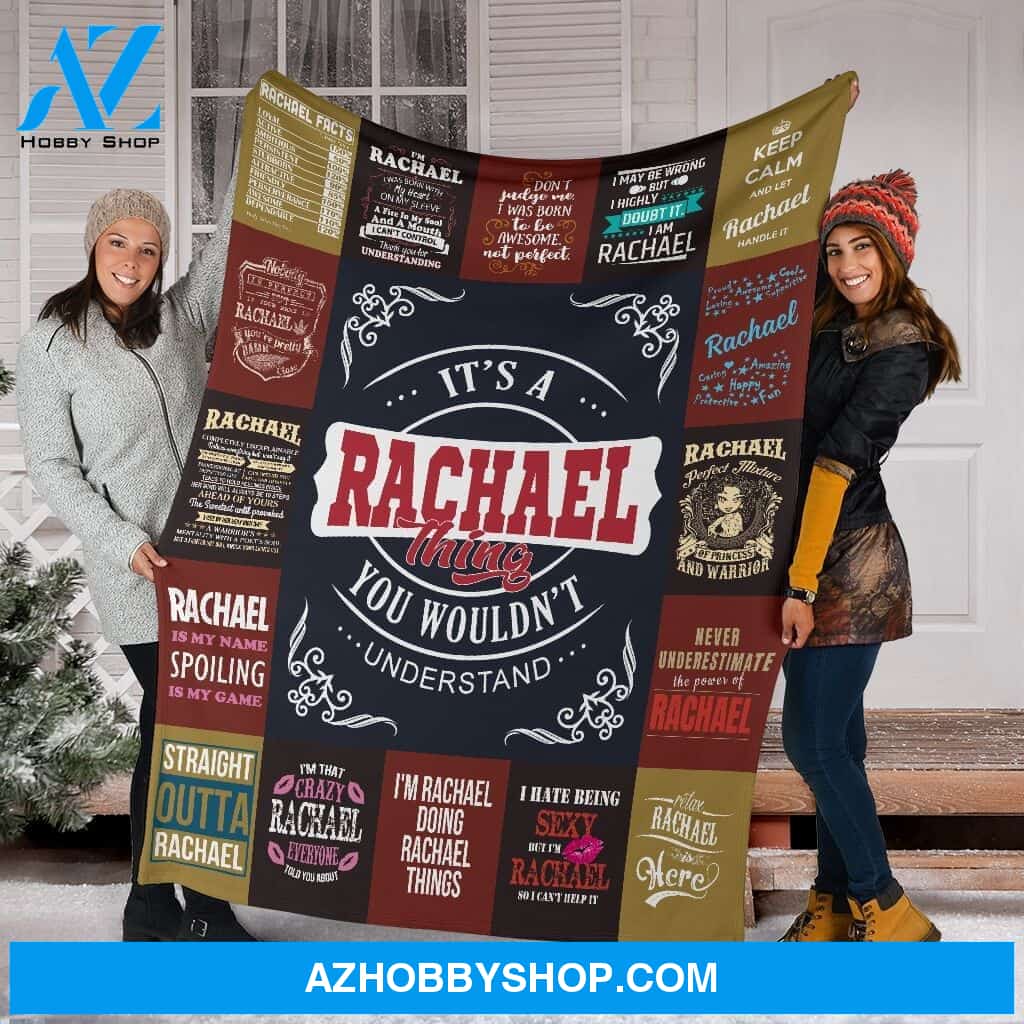 Rachael Premium Fleece Blanket