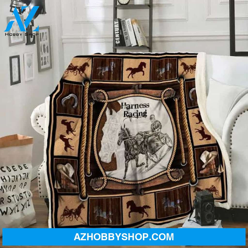 Racing Blanket, Harness Racing Sofa Throw Blanket