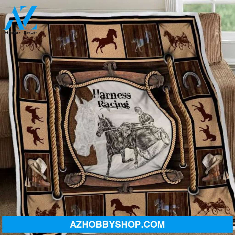Racing Blanket, Harness Racing Sofa Throw Blanket