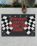 Racing If We Don't Answer Check The Track Doormat 