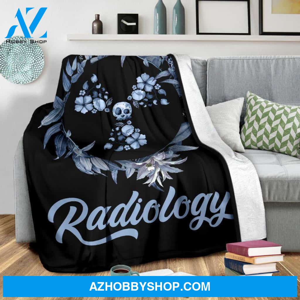 Radiology Fleece Blanket