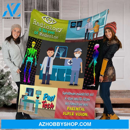 Radtech Vision Fleece Blanket