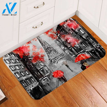 Rainy Paris SWDD1389 Door Mat
