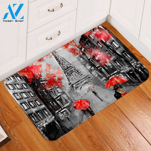 Rainy Paris SWDD1389 Door Mat