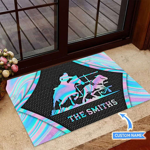Ranch Sorting Girl Personalized Custom Name Doormat Welcome Mat