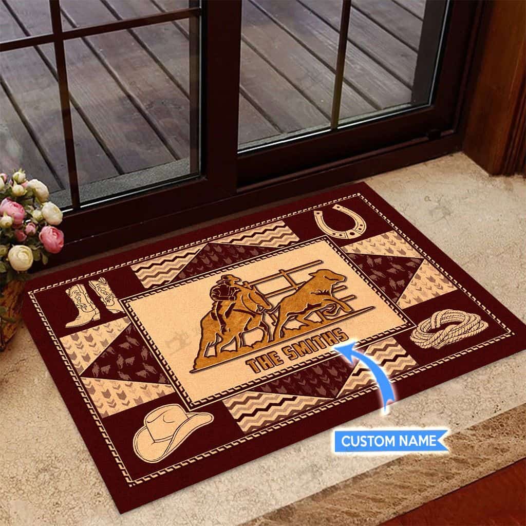 Ranch Sorting Personalized Custom Name Doormat Welcome Mat