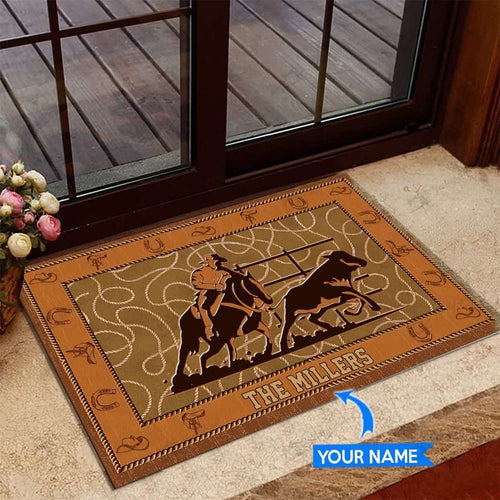 Ranch Sorting Personalized Custom Name Doormat Welcome Mat