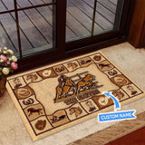 Ranch Sorting Personalized Custom Name Doormat Welcome Mat
