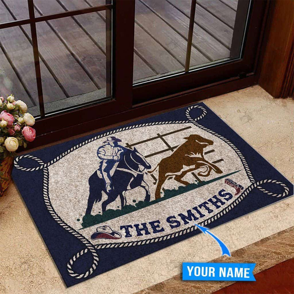 Ranch Sorting Personalized Custom Name Doormat Welcome Mat