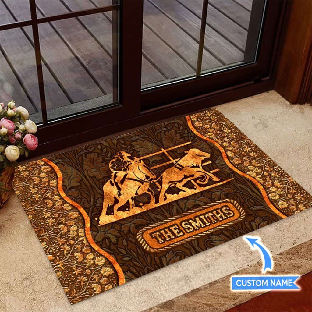 Ranch Sorting Personalized Custom Name Doormat Welcome Mat