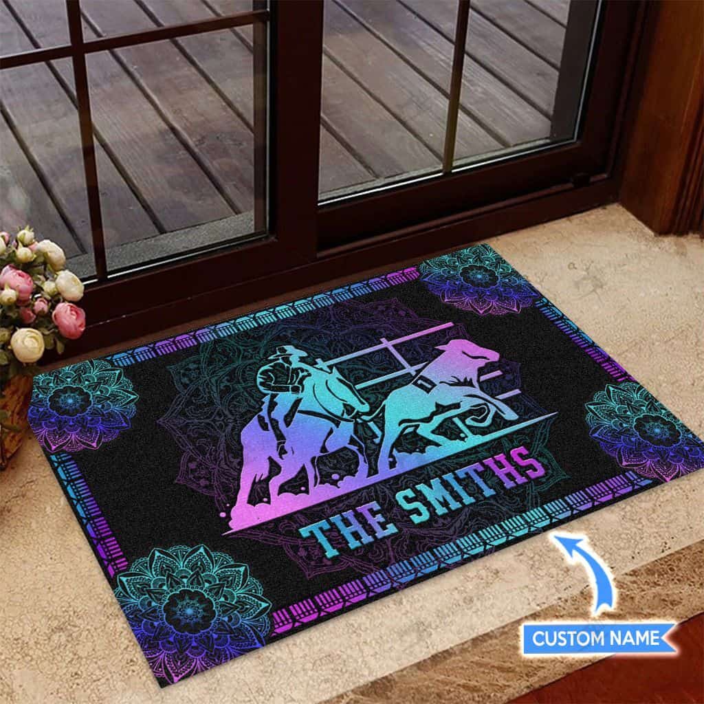 Ranch Sorting Personalized Custom Name Doormat Welcome Mat
