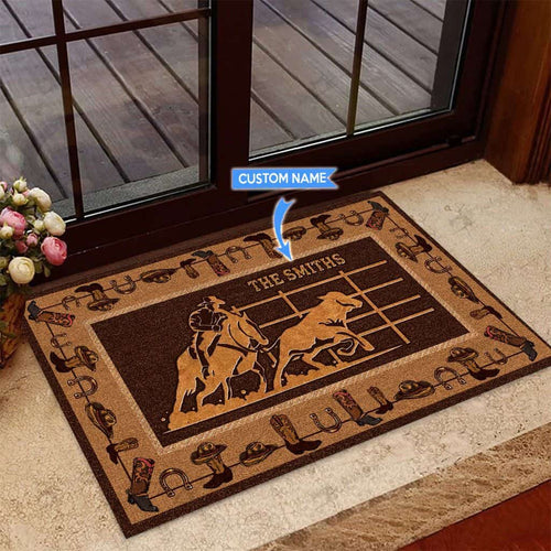 Ranch Sorting Personalized Custom Name Doormat Welcome Mat