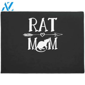 Rat Mom Background Black Funny Doormat Welcome Mat Housewarming Gift Home Decor Funny Doormat Gift For Friend Birthday Gift