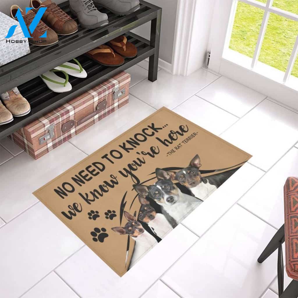 Rat Terrier CL09100165MDD Doormat