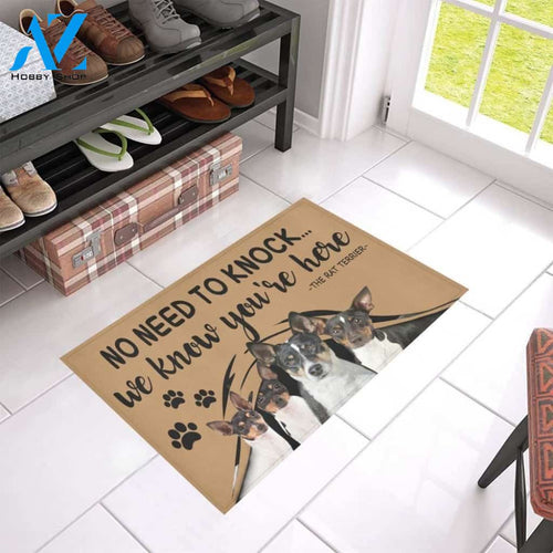 Rat Terrier CL09100165MDD Doormat