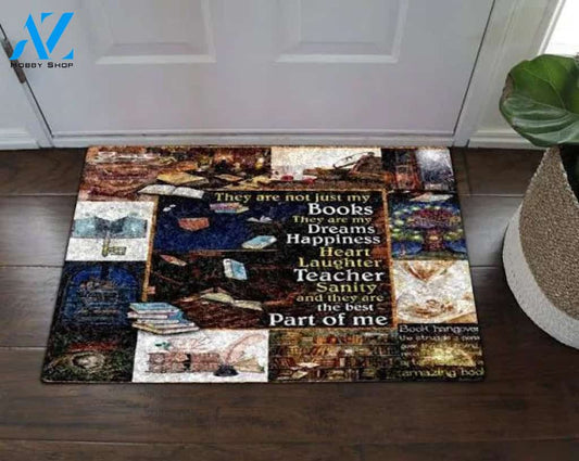 Reading Indoor And Outdoor Doormat Welcome Mat Housewarming Gift Home Decor Best Gift Idea For Book Lovers Gift For Friend Gift For Family