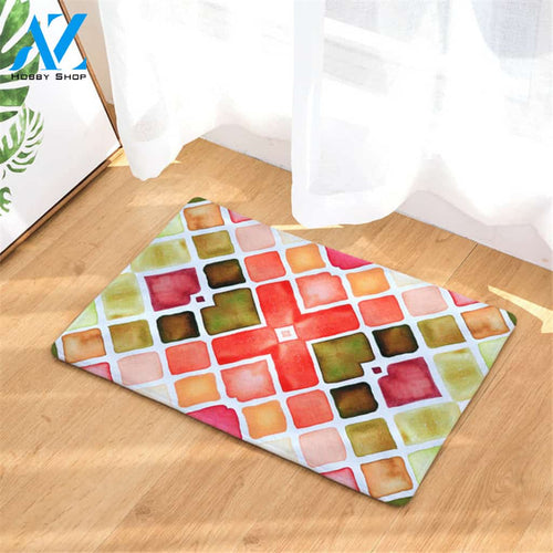 Reddish Title Door Mat
