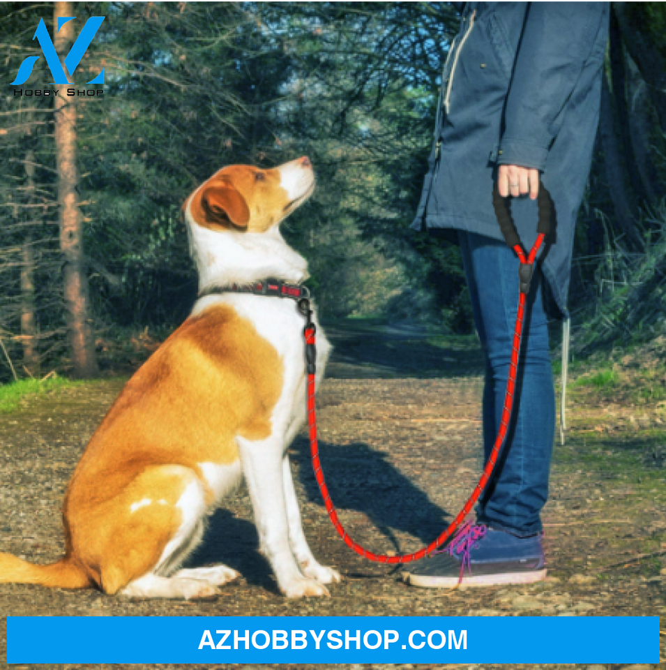 Reflective Dog Leash Nylon Pet Rope For Small Medium Large Dogs Walking Training Suppiles