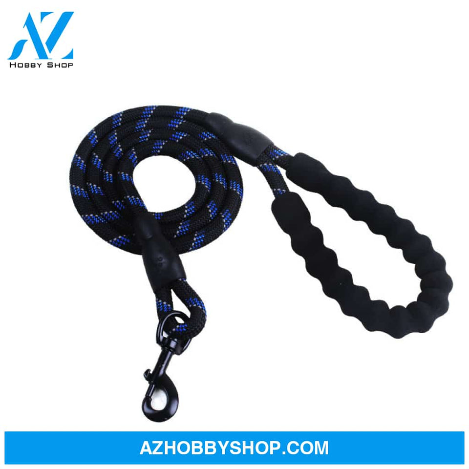Reflective Dog Leash Nylon Pet Rope For Small Medium Large Dogs Walking Training Suppiles Black