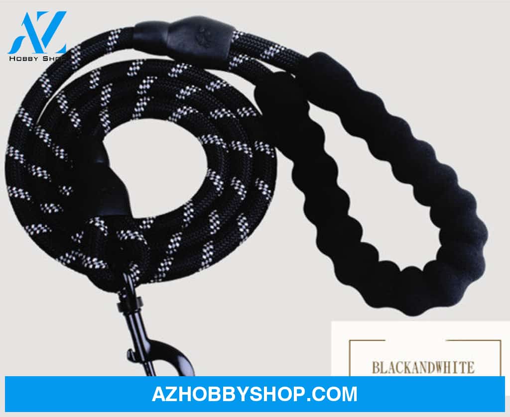 Reflective Dog Leash Nylon Pet Rope For Small Medium Large Dogs Walking Training Suppiles