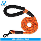 Reflective Dog Leash Nylon Pet Rope For Small Medium Large Dogs Walking Training Suppiles Orange