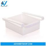 Refrigerator Storage Basket Stretchable Multifunction Kitchen Box White1