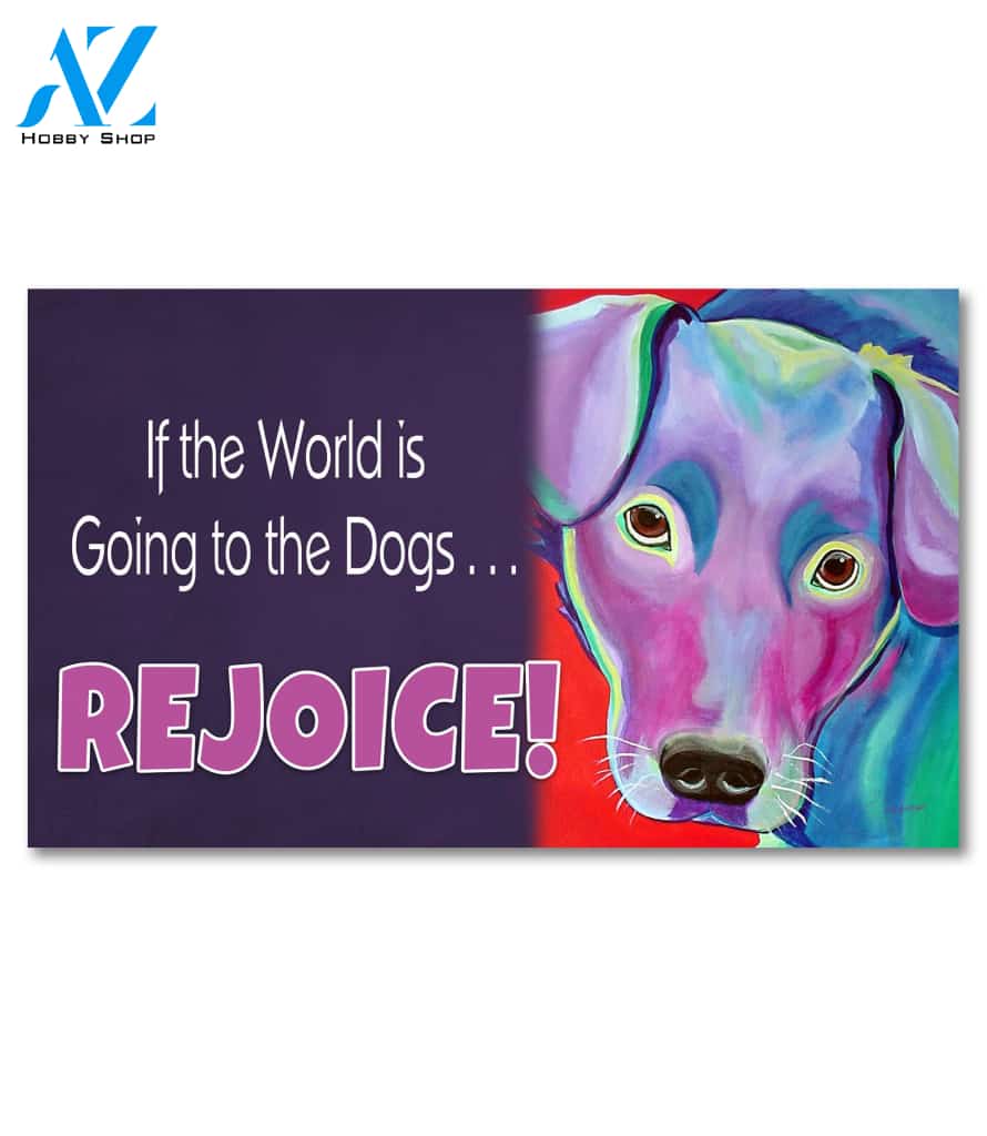 Rejoice Doormat - 18" x 30"