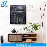 Zalooo Remember Me Butterfly Canvas Wall Art Decor