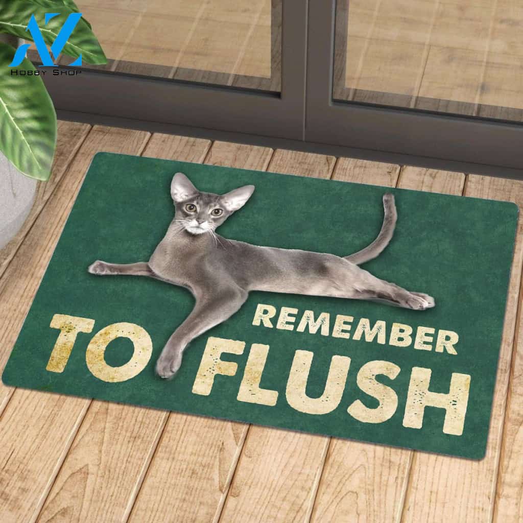 Remember to Flush 05 | Welcome Mat | House Warming Gift