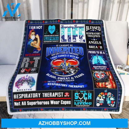 Respiratory Therapist Blanket, It Cannot Be Inherited