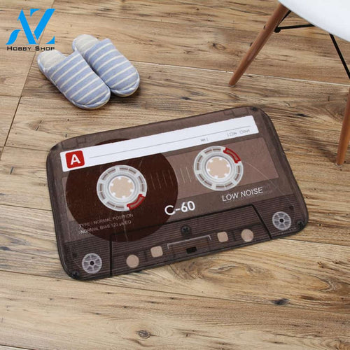 Retro Creative Cassette Doormat