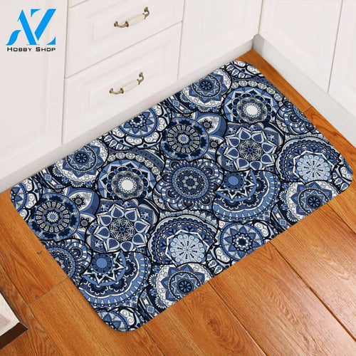 Ring Patterns Door Mat